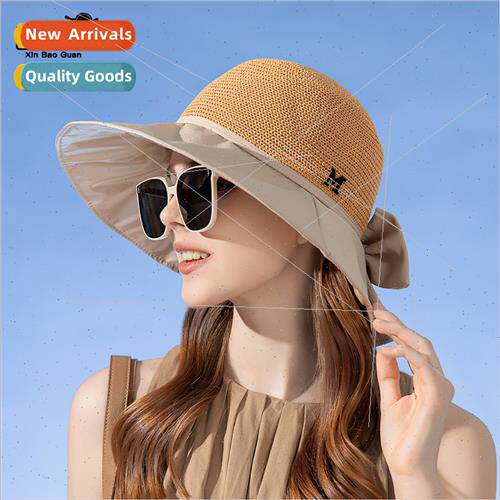 8216 summer sun hat children color rubber large brim face sh