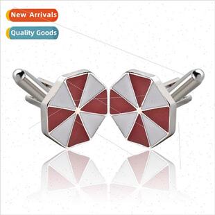 New French cufflinks film  Resident Evil ttle Red Umbrella b
