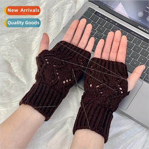 Yifan spring autumn new knted arm sleeve outdoor warm fake s