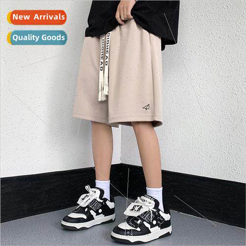 Casual shorts men  summer tide youth sports loose five-minut