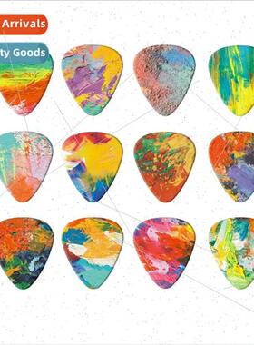 Colorful Guar Plectrums Accessories Painted Ukulele Plectrum