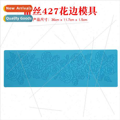 licone Lace 427 Cake Chocolate Jelly Pudding Soap Cake Mold