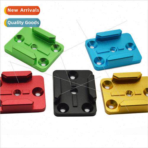 适用goproCNC Aluminum Square Flat Base适用gopro Adapter Trip