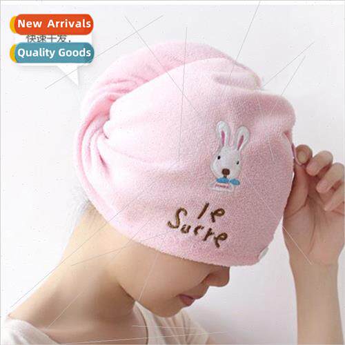 Creative Home Cute cartoon rabb super absorbent dry hair cap