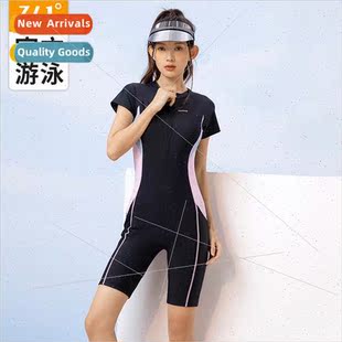springs 2023 piece womens one hot conservative Swimsu new