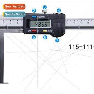 Constant amount digal display internal groove caliper electr