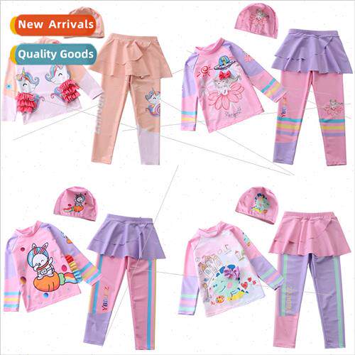 Children swimsu female baby onePCS baby child sweet cute swi