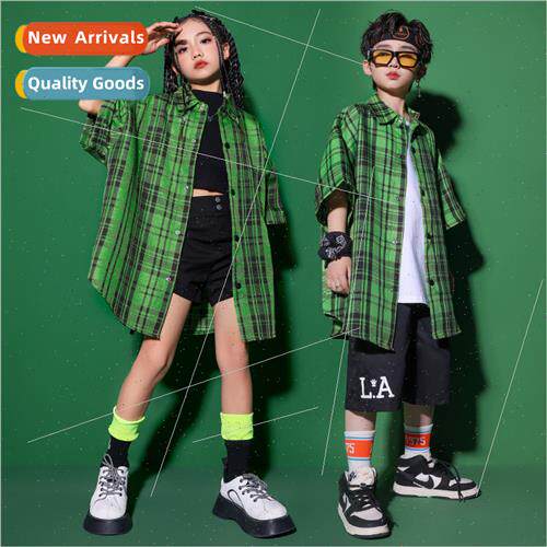 Girls Jazz Dance Costume Handsome Japanese Set Dance Permanc