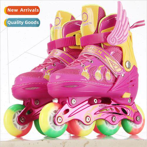 Products Full soft car line adjustable Childrens skates roll