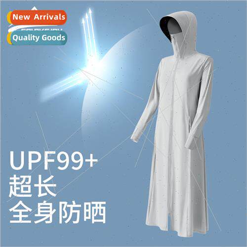 Summer sunscreen clothing female long outdoor cycling ice si