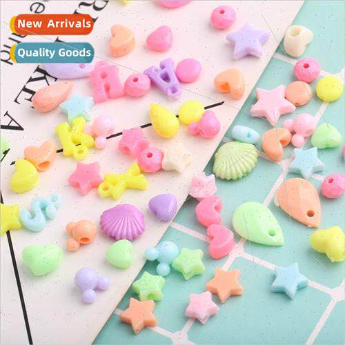 diy handmade children early education puzzle beads color loo