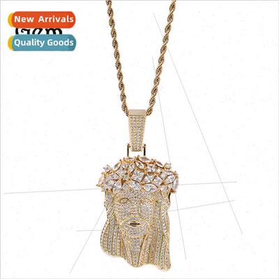 Europe New Hip Hop Copper with Zirconia Full Diamonds Portra