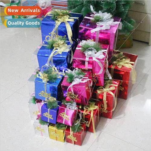 Creative foldable paper Christmas gift box Christmas decorat