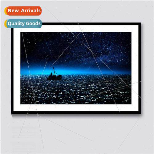 Diamond painting cross stch new modern  star sea full diamon
