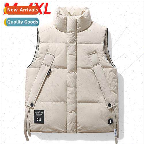 men down vest winter down vest Korea thickened warm whe duck