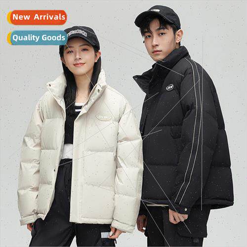 Winter short stand-up collar down jacket men women tide fash