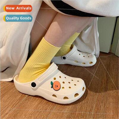 Cave shoes female summer outside wear seaside beach shoes in
