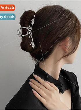 New Bamboo Metal Hair Clip che Hair Volume Large ze Grab Cli