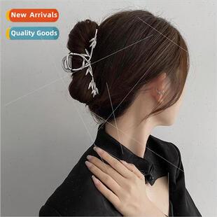 New Metal Bamboo che Hair Volume Clip Cli Grab Large