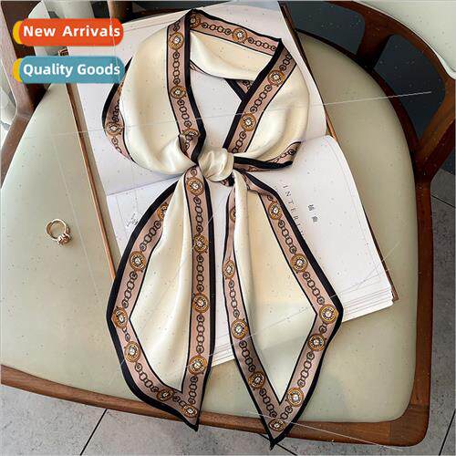 2021 fall winter new scarf warm neckerchief female thin narr