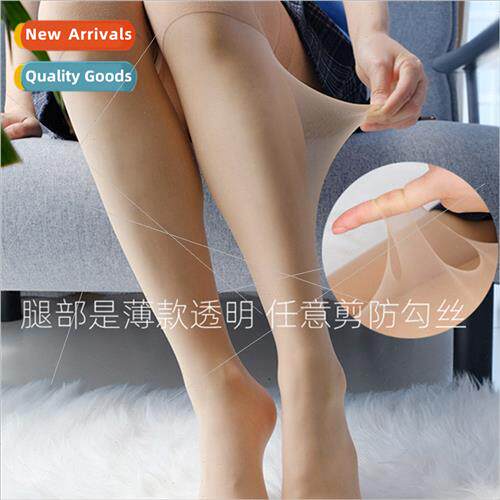 Summer ultra-thin long stockings women wh cotton knee socks