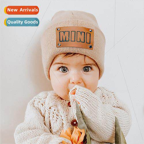 Mini children knted skullcap 2022 new warm cold Europe Uned