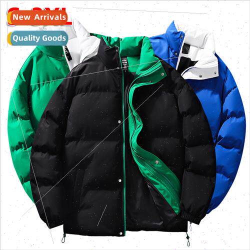 2023 new fall winter stand-up collar couple cotton jacket me