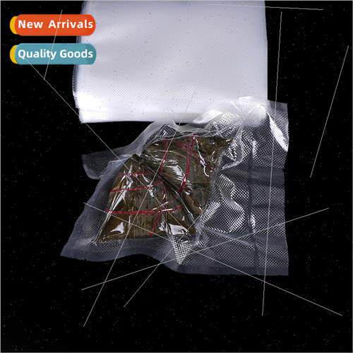 ngle de Transparent Mesh Compressed Food Bag Rhombic Pattern