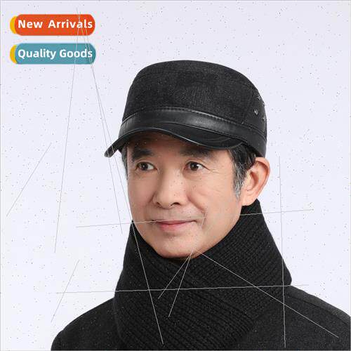 Hat men winter warm ear protection cap padded thickened duck