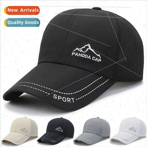 Men hat summer sunshade net cap breathable baseball cap outd