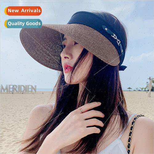 2023 early spring new hat female Korea hollow top sun hat su