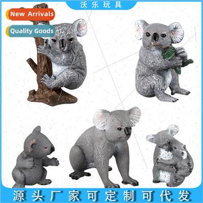 mulation solid hugging leaves koala wombat Australian wildli
