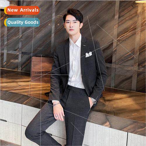 Casual su jacket male Korea  nd Slim handsome spring youth U