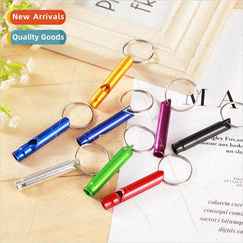 Aluminum alloy life-saving whistle outdoor survival small wh