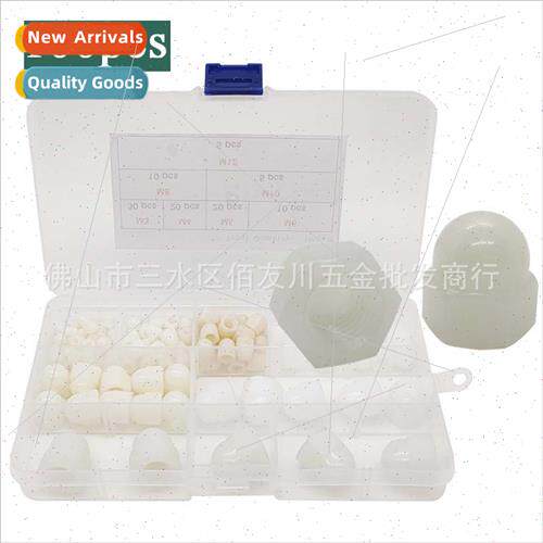 Black Whe Plastic Nylon Ball Cap Nut M3-M12 Screw Cap Screw