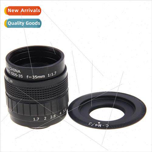 Fujian CCTV Lens 35mm F1.7 C-port TV & Movie Lens Large Aper