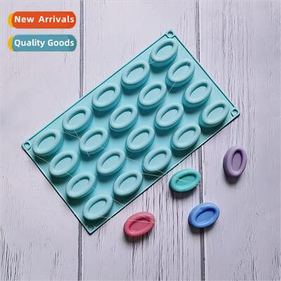 20 oval donuts 47 chocolate silicone molds cake pudding dess