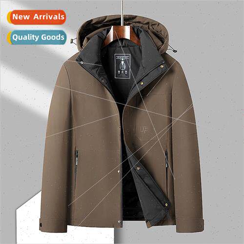 Winter business down jacket men simple windproduck down jack