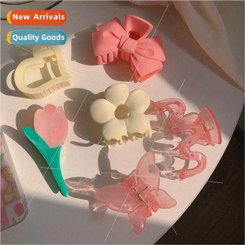 Summer colors teenage hair goodies candy color grab clip hai