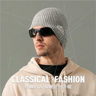 hat men knted winter melon cap casual warm Autumn wool