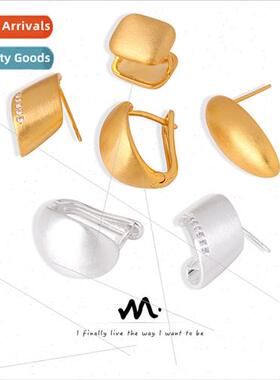 Fashion niche simple copper material creative geometric diam