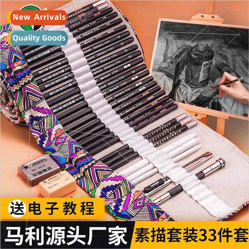 Sketching Pencil Set Combo Drawing Charcoal Pencil Professio