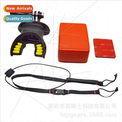 适用gopro11/10/9 tooth kit surf ski port with camera  handhe