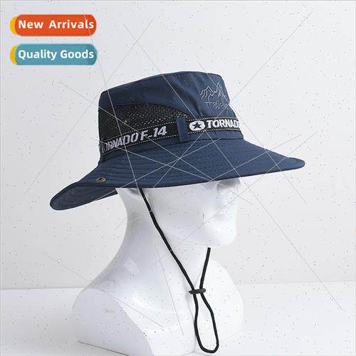New 10cm English webbing one-color fishing cap men women sun