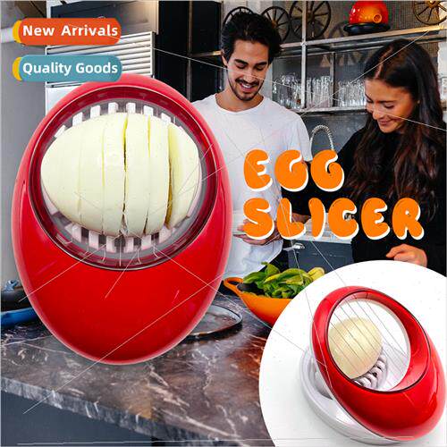 3-in-1 ABS+304 Divider Egg Slicer Multifunctional Egg Slicer