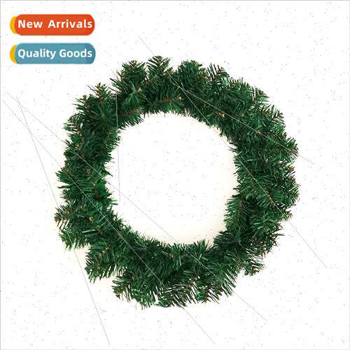 Christmas Green PVC Wreath 30cm 40cm 50cm Primary Color Wrea