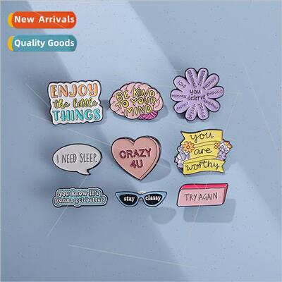 New cute geometric inspirational badges niche alphabet serie