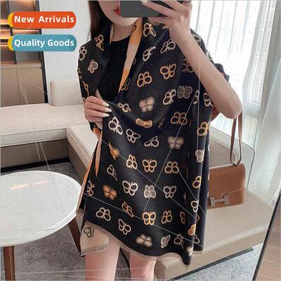 2021 new Europe Uned States imation cashmere scarf air condi