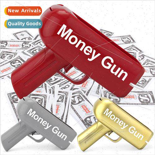 Electric toy money gun Money Gun U.S. gold gun spray money g