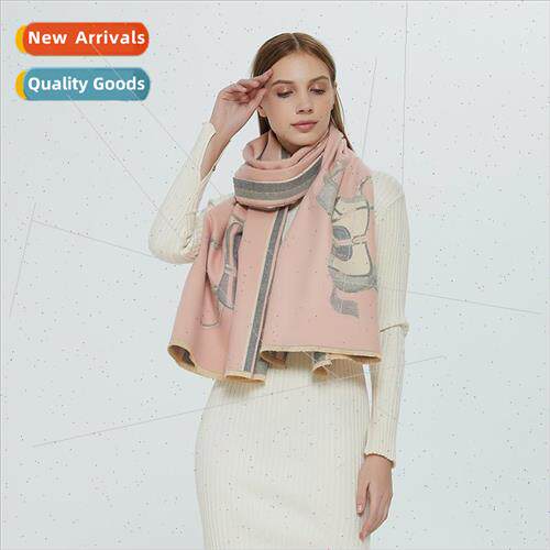 2020 winter new Japan Korea sweet imation cashmere scarf fem